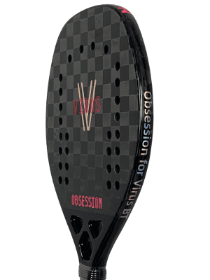 Raqueta de competición tenis playa VIRUS OBSESSION